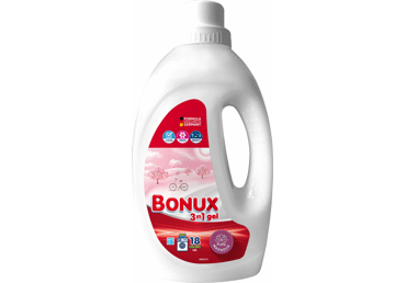 Veļas mazgājamais līdzeklis BONUX Magnolia 18m.r.900ml