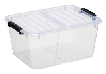 Mantu uzglabāšanas kaste ar vāku 15L