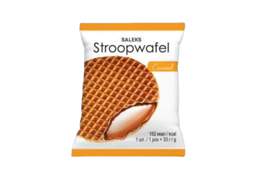 Vafeles Stroopwafel ar karameļu pildījumu 33g - 2