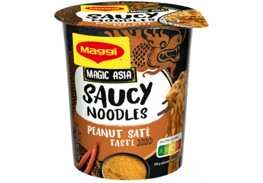 Ātri pagatavojamas nūdeles MAGGI Magic Asia Peanut Sate 75g