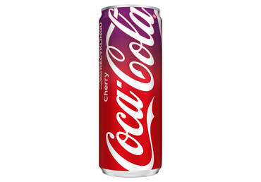Gāz.dzēr. COCA-COLA Cherry 0,33L skārd.D