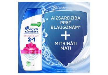 Šampūns Head&Shoulders Smooth & Silky 2in1 330ml - 2