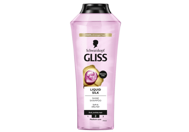Šampūns GLISS Liquid Silk 400ml
