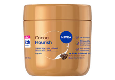 Ķermeņa krēms NIVEA Cocoa 400ml