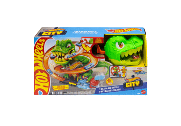 Rotaļu trase HOT WHEELS ugunsdzēsēju depo - 1