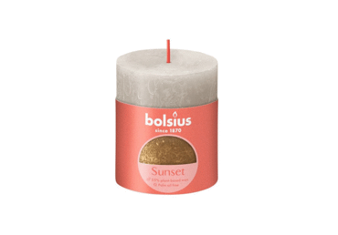 Cilindrsvece SUNSET SANDY GREY 7x7x8cm - 2