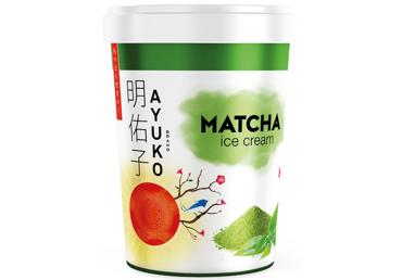 Saldējums ar mača tējas garšu AYUKO 250g