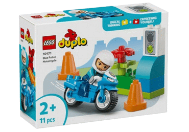 Konstruktors LEGO Policijas motocikls 10471
