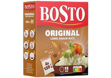 Rīsi BOSTO gargraudu 4x125g