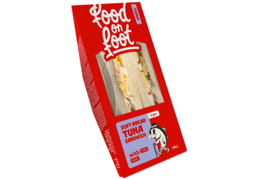 Sviestmaize ar tunci un olu FOOD ON FOOT 180g