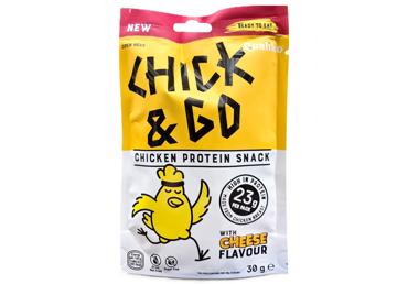 Cāļa gaļas uzkoda ar sieru CHICK&GO 30g