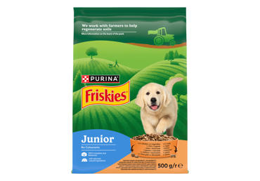 Sausā suņu barība FRISKIES JUNIOR 500g