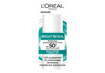 Sejas fluīds L'OREAL Bright Reveal SPF50+50ml - 1