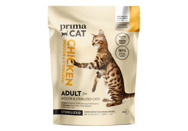 Saus.kaķ.bar.PRIMACAT Steril.vista 400g