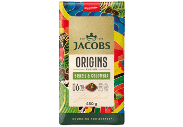 Malta kafija JACOBS Brazil & Colombia 450g