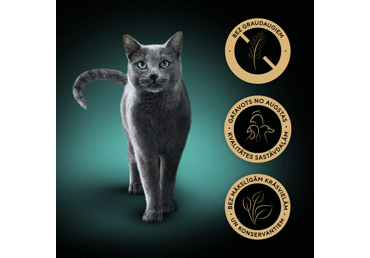 Konservi kaķiem SHEBA Nature`s mājputnu 4x85g - 2