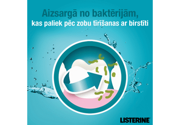 Listerine Cool Mint  mutes skalošanas līdzeklis ikdienai, 1000 ml
 - 2