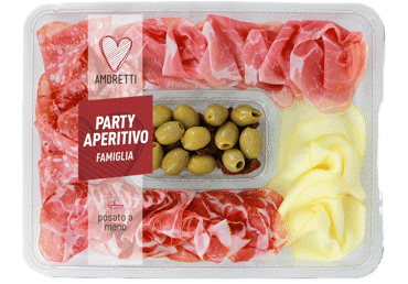 Uzkodu izlase Famiglia AMORETTI 320g