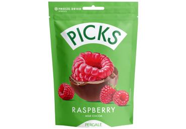 Liofilizētas avenes kakao glaz.PICKS 90g