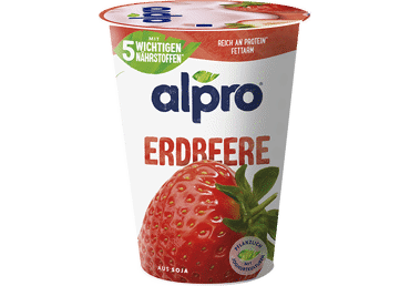 Sojas produkts ar zemeņu garšu ALPRO 400g