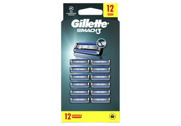 Skūšanās kasetes GILLETTE Mach 3 12gab. - 1