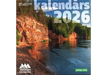 Kalendārs A3 LATVIJAS AVĪZE