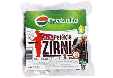 Zirņi pelēkie vārīti EZERKAULIŅI 500g