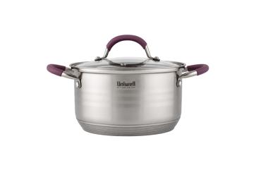 Kastrolis ar vāku UNIWELL 24cm