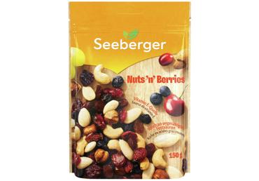 Riekstu un žāvētu ogu maisījums SEEBERGER 150g