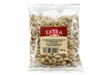 Pistācijas EXTRA LINE grauzdētas sālītas 150g