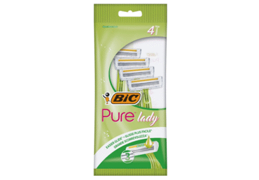 Vienreizējie skuvekļi BIC Pure 3 Lady Aloe 4gb.