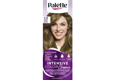 Palette ICC matu krāsa 7-0 vidēji blonds 