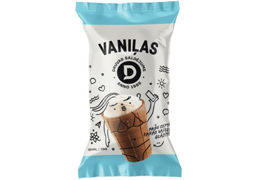 Saldējums vaniļas-kakao glāzītē DRUVA 70g