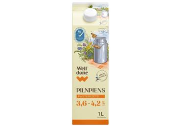Pilnpiens WELL DONE 3,6-4,2% 1L