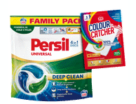 Veļas mazgāšanas kapsulas PERSIL Universal 100m.r.+K2R 3m.r.