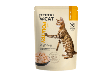 Kons. kaķu bar. PRIMACAT putnu gaļa 85g