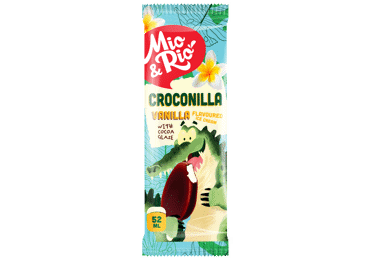 Saldējums MIO&RIO vaniļas kakao glazūrā 34g