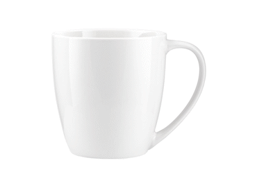 Krūze balta AURORA 500ml