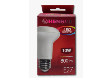 LED spuldze R63 E27 10W 800lm HENSKE