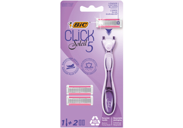Skūš.aparāts BIC Soleil Click 5 +2kas.