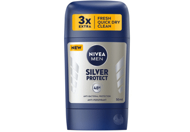 Dezodorants NIVEA Men Silver Protect zīmuļveida 50ml