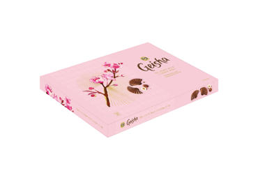 Piena šokolādes konfekšu kaste GEISHA 185g