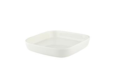 Kvadrātveida šķīvis AURORA Nordic White17cm