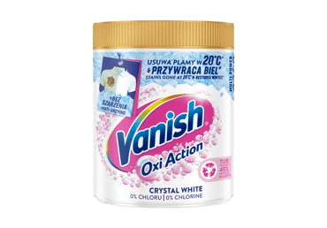 Traipu tīrīšanas līdzeklis VANISH OxiAction White 970g