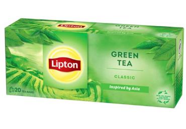 Zaļā tēja LIPTON Classic 20x1,3g