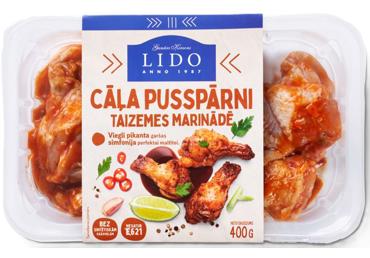 Cāļa pusspārni Taizemes marinādē LIDO 400g