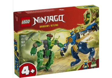 Konstruktors LEGO Jay pūķa robota cīņa 71853