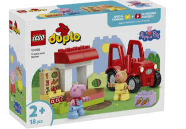 Konstr.LEGO Traktors un tirgus 10468