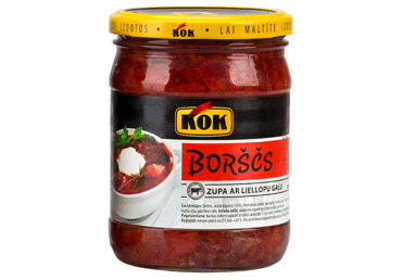 Zupa Borščs KOK ar liellopu gaļu 480g
