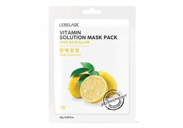 Sejas maska LEBELAGE Vitamin Solution 25g